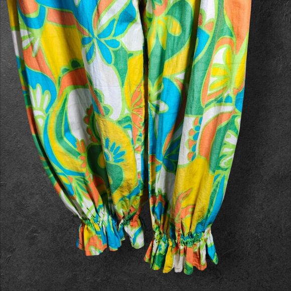 Vintage 1970s Handmade Clown Costume Suit w/ Hat & Ruffle One of a Kind - Picture 10 of 16